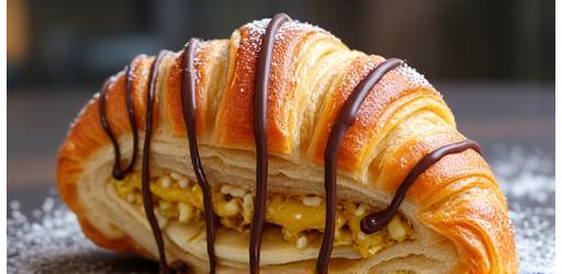 Cruffin híbrido croissant muffin