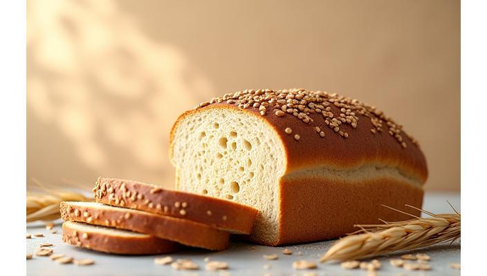 Pan funcional con ingredientes saludables